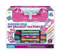 SET CREATIVO PULSERAS ACCESORIOS+BASTIDOR CAJA 36X28X13 CM