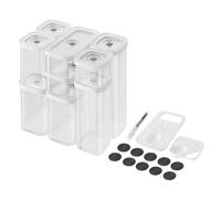 ZWILLING Fresh & Save CUBE Set CUBE, S/M / 12-pcs, transparent-blanc