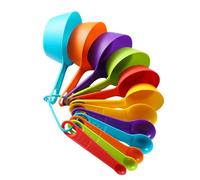 Set Cuillères à mesurer - Cuillère de cuisine avec balance de cuisine | Rangement empilable, cuillères à mesurer, cuisine débutant, rangement empilable, cuillères doseuses