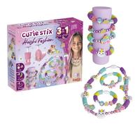 Lansay | CUTIE STIX - HEISHI FASHIONISTA | Kit Créatif Bijoux 3 en 1 avec Atelier de Découpe, Perçage, Stix et Perles Heishi | Crée Tes Bracelets et Colliers | Activité DIY pour Enfant dès 6 Ans