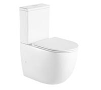 Set cuvette de WC compacte Oltens Hamnes 44501000, abattant de WC Oltens Hamnes 45111000
