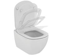 Set cuvette de WC Ideal Standard Tesi T007901, abattant de WC Ideal Standard Tesi T352701