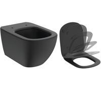 Set cuvette de WC Ideal Standard Tesi T0079V3, abattant de WC Ideal Standard Tesi T3527V3