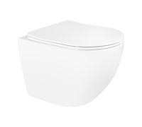 Set cuvette de WC Oltens Hamnes 42021000, abattant de WC Oltens Hamnes 45119000