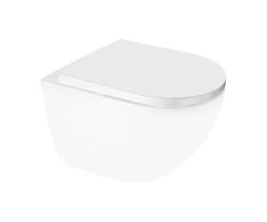 Set cuvette de WC Oltens Hamnes 42052000, abattant de WC Oltens Hamnes 45109000