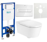 Set cuvette de WC Roca Inspira A346527S00, châssis encastré Roca Duplo One A890070020, A80152200B, A890195000, A890063000
