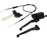 Set: Cylindre de frein à main à base de Simson avec poignée haute vitesse + embrayage à levier à main, Massif en aluminium
