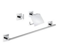 Set d accessoires 3 en 1 GROHE 41124000 Start Cube Chromé Chromé G