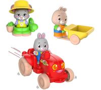 Set d’accessoires - SOPHIE LA GIRAFE - Jardinier - Tracteur - Brouette - Tenue complète