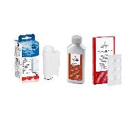 Set d’entretien Gaggia pour Machine à Café Détartrant + Tablettes de Nettoyage + Filtre à Eau