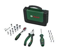 Bosch Set d'outils à main Mobility – 26 pièces – Noir
