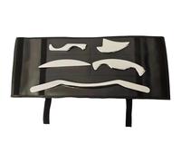 Set d’outils Gua Sha pour le corps, acier inoxydable, grand outil Gua Sha corporel, 5 formes spécifiques incluses, idéal pour les amateurs de fitness et les séances de massage