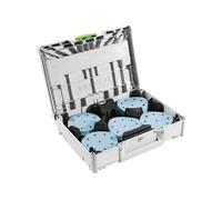 Set d'abrasif SYS-STF D125 GR-Set Granat en Systainer - FESTOOL - 578193
