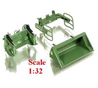 Set d'accessoires agricoles "Bressel & Lade" verts - Wiking - Echelle 1/32