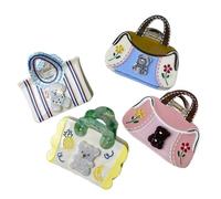Set d'accessoires capillaires Pinces griffes multi thèmes Requin Océan Cœur Léopard Oiseaux