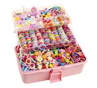 Set d'Accessoires Cheveux pour Petite Fille Barrettes élastiques