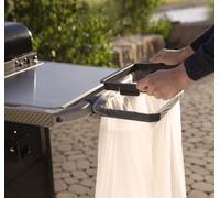 Weber Works 34001006 Ensemble de Rangement pour Tous Les modèles Slate & Spirit (2025), 1 Support de Sac Poubelle, 4 Crochets à Couverts, 1 Porte-Rouleau d'essuie-Tout Noir