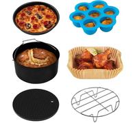 Set d'accessoires - COSORI - 6 pièces - Compatible avec friteuses - Matériaux sans BPA - Facile à nettoyer