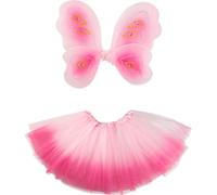 Set d'accessoires de fée des fleurs roses pour enfants