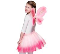 Set d'accessoires de fée des fleurs roses pour enfants - Adorable ensemble rose