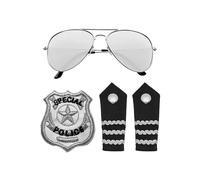 Set d'accessoires de policier - Accessoires pour le flic classique