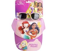 Set d'accessoires de princesse Disney - casquette & lunettes de soleil pour l'été