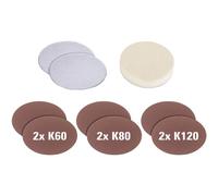 Set d'accessoires éponges de polissage /disques de ponçage Einhell 2093233 180