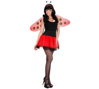 W WIDMANN MILANO Party Fashion - Set de costume, ailes et antennes, accessoire, fête à thème, carnaval