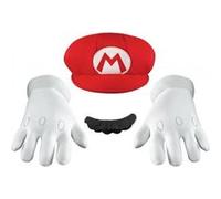 Set D'accessoires Mario™ Adulte Luxe - Rouge - Taille Unique or G