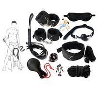 Set D'accessoires Noir 10 Pièces : Un Cadeau Original pour Hommes Et Femmes-M7