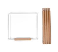 Childhome, Set de Pieds Extra Long pour Chaise Haute Bébé Evolu 2, S'adapte Hauteur 90cm Ilot de cuisine ou Bar, Repose pieds, Bois de Hêtre, Facile à assembler, Couleur naturel