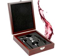 Set d'accessoires pour le vin Set d'accessoires pour le vin Set cadeau pour le vin 4 pièces avec tire-bouchons
