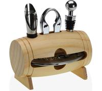Set d'accessoires pour le vin Versa Acier