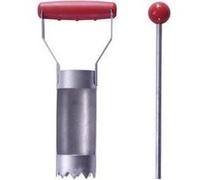SWISSINNO Set d'accessoires pour piège à campagnols : Tige INOX 25 cm, Perce-Trou 6 cm avec boîtier Plastique, Design européen, Facile à Utiliser - 1X Set d'accessoires