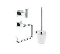Set d'accessoires pour WC ESSENTIALS CUBE GROHE 40757001 - Chrome