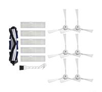 Set d'accessoires pratique pour Tefal Explorer Serie 60 RG7447 RG7455 6 brosses latérales, brosse centrale et filtres lavables