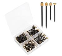 Set d'accrochage d'images de 90 pièces avec crochets pour charges lourdes, accroches d'images en dents de scie,vis à fil et anneaux en D,les miroirs et les décorations,clous inclus, en trois tailles