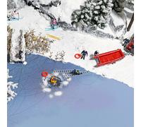 Set D'Action De Sauvetage Sur Glace HO (1:87) / OO (1:76) Busch 7855