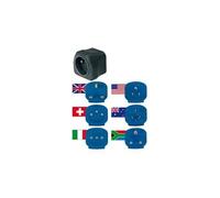 Set d'adaptateurs secteur de voyage 16a/230v 1508064