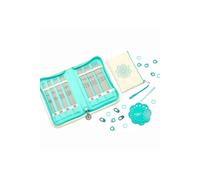 KnitPro Set d'aiguilles à tricoter double pointes Mindful Grateful acier inoxydable 15 cm Vert