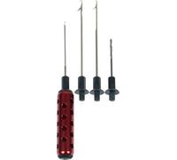 Set d'aiguilles pour leurres à bille 4W1 Garda Needles Metal Deluxe Red