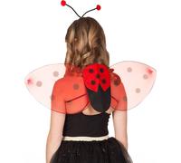 Set d'ailes de coccinelle 2 pièces - Carnaval