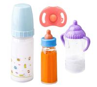 Set d'alimentation pour disparue Biberon magique pour Jouet bouteille de lait et de jus de fruit avec sucette Jouet pour avec biberon et tétine