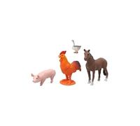 Set d'animaux de la ferme - 2 unités, 23 x 16 cm