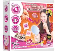 Set d'apprentissage du maquillage Trefl - Découvrez la magie des rouges à lèvres et des gloss Un jeu créatif pour les enfants, qui développe les capacités manuelles et l'imagination. Entrez dans le mo