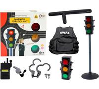 Set d'apprentissage policier signal routier 10 pièces