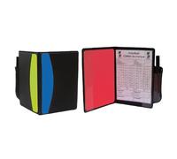 Set d'arbitrage - Sportifrance - Handball - Noir/Rouge - 3 cartons - Adulte