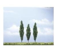Set d'arbres peuplier Woodland Scenics WTR1611 90 à 120 mm vert foncé 3 pc(s) G