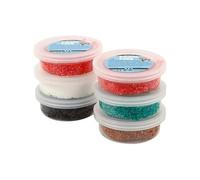 Set d'argile de Christmas 6 x 14 grammes 7 pièces (78844)