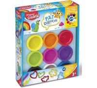 Set d'argile de jeu avec accessoires - MAPED - Creativ - 9 couleurs - A partir de 2 ans